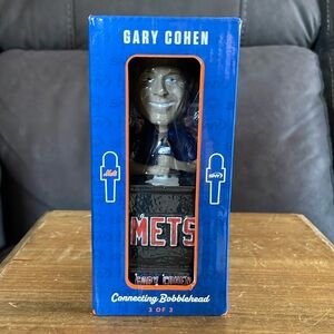 Gary Cohen New York Mets Conecting Bobblehead MLB Baseball Collectible 3 of 3